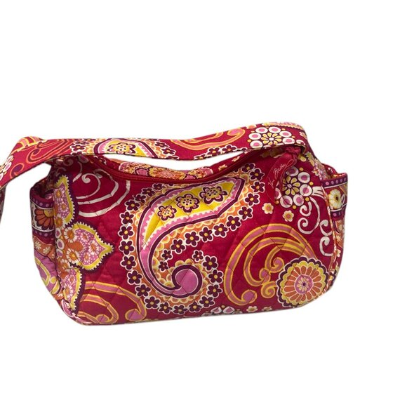 Vera Bradley Shoulder Bag - Retired Raspberry Fizz - Picture 6 of 10